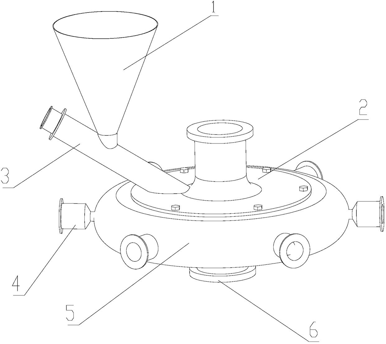 Plasma assisting airflow milling device