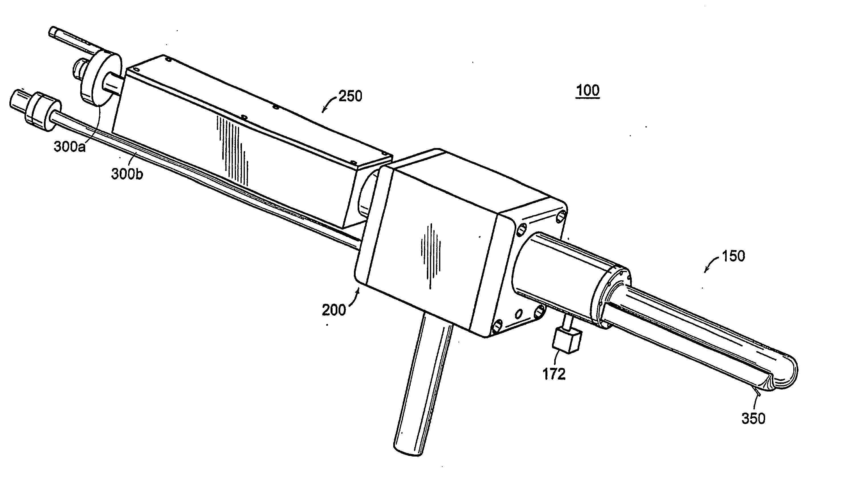 Apparatus for insertion of a medical device during a medical imaging process