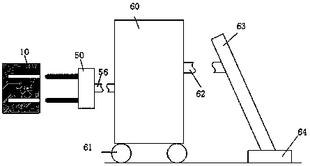 Improved dust removal device for urban public places