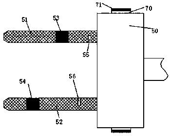 Improved dust removal device for urban public places