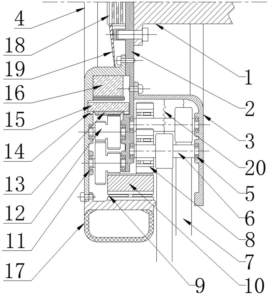 Gravitational energy generator for motor vehicle