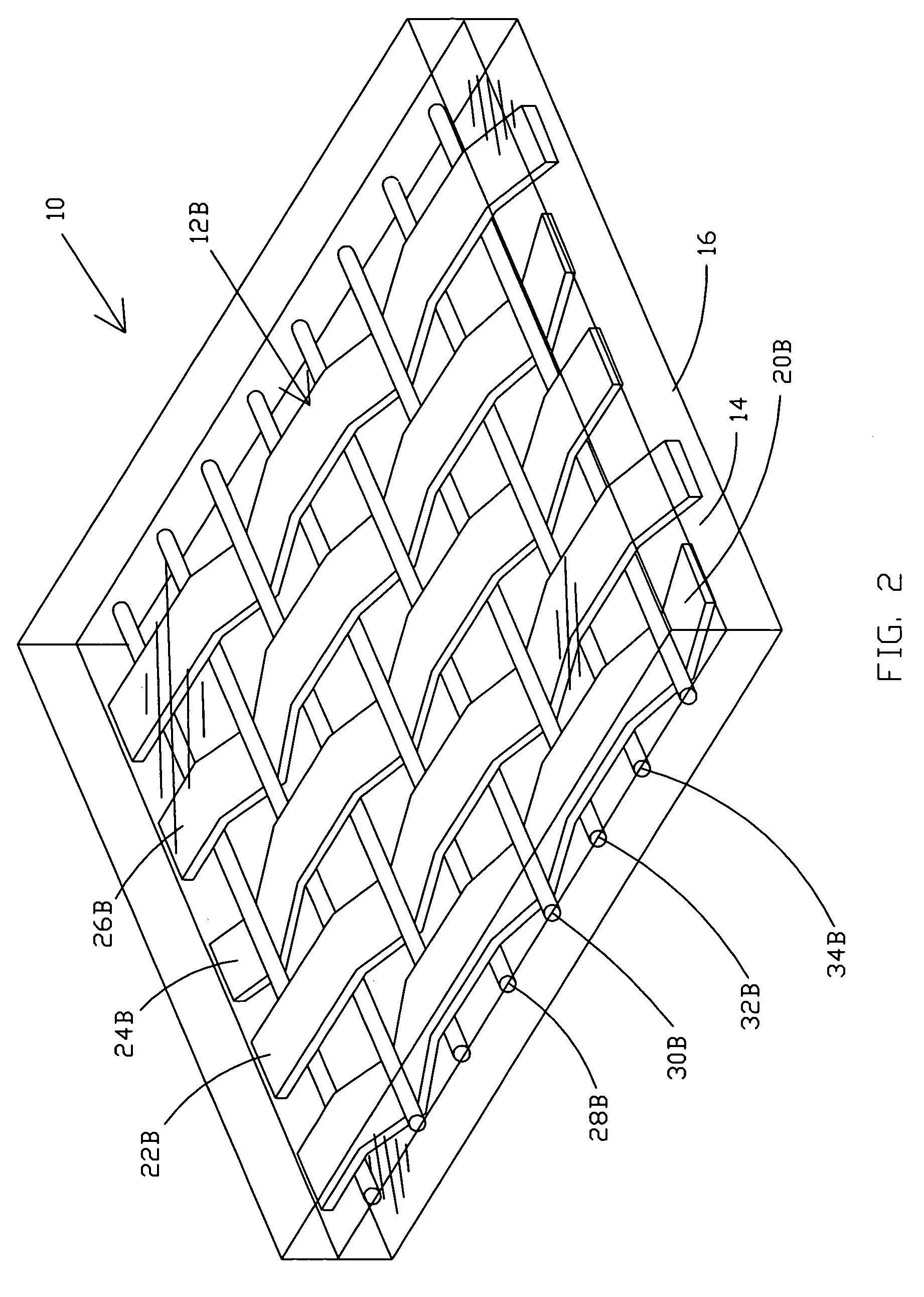 Wire mesh panel and method