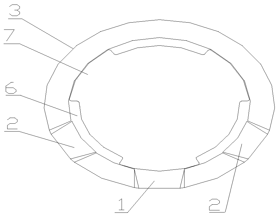 Anti-wear casing pipe for transportation