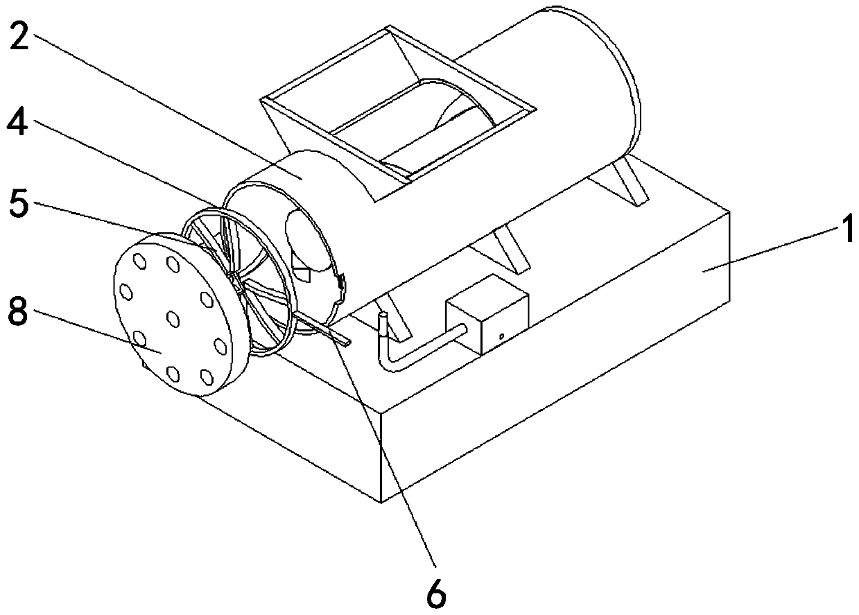 Energy-saving and environment-friendly coal rod machine