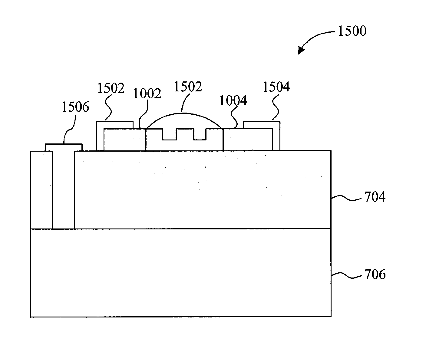 NANO structured field effect sensor and methods of forming and using same