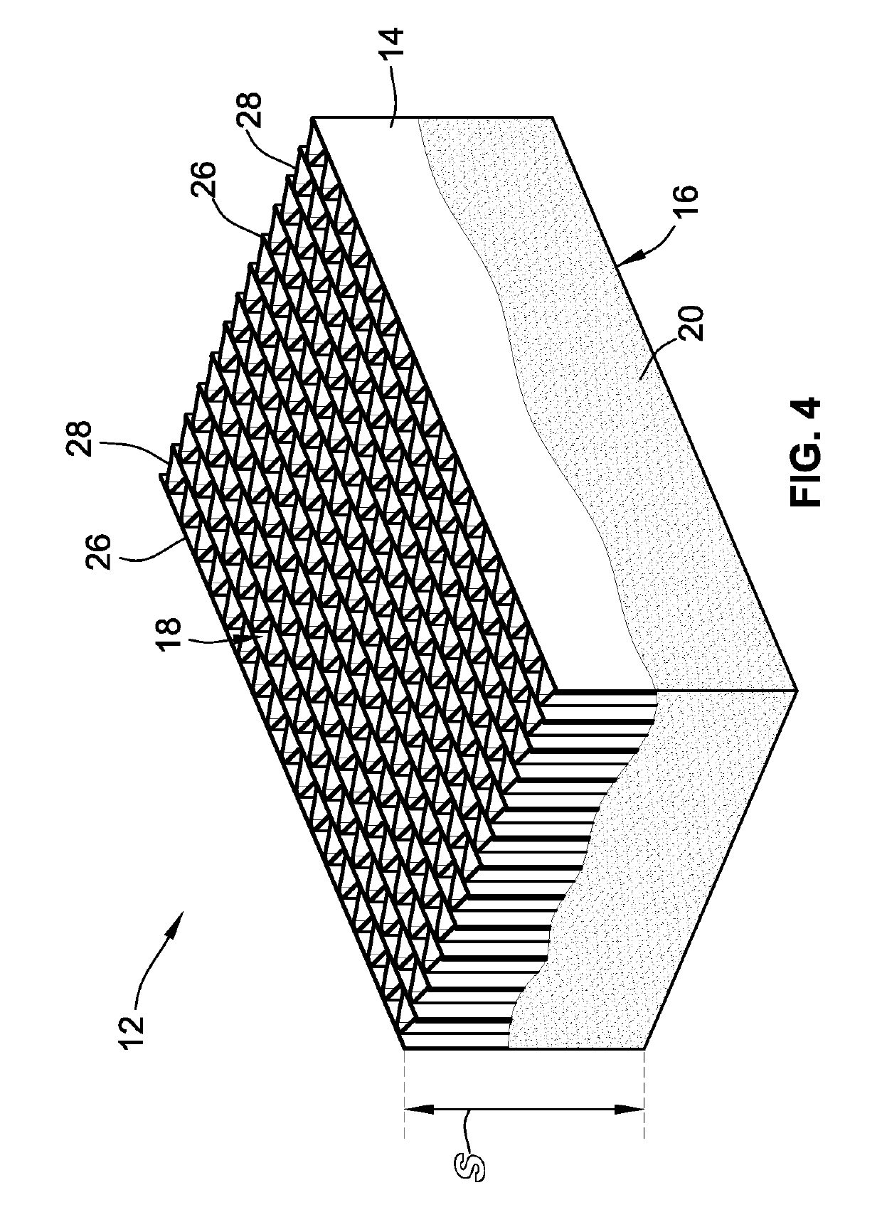 Surface coated filter method