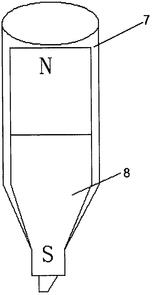 Magnetic dust-free blackboard