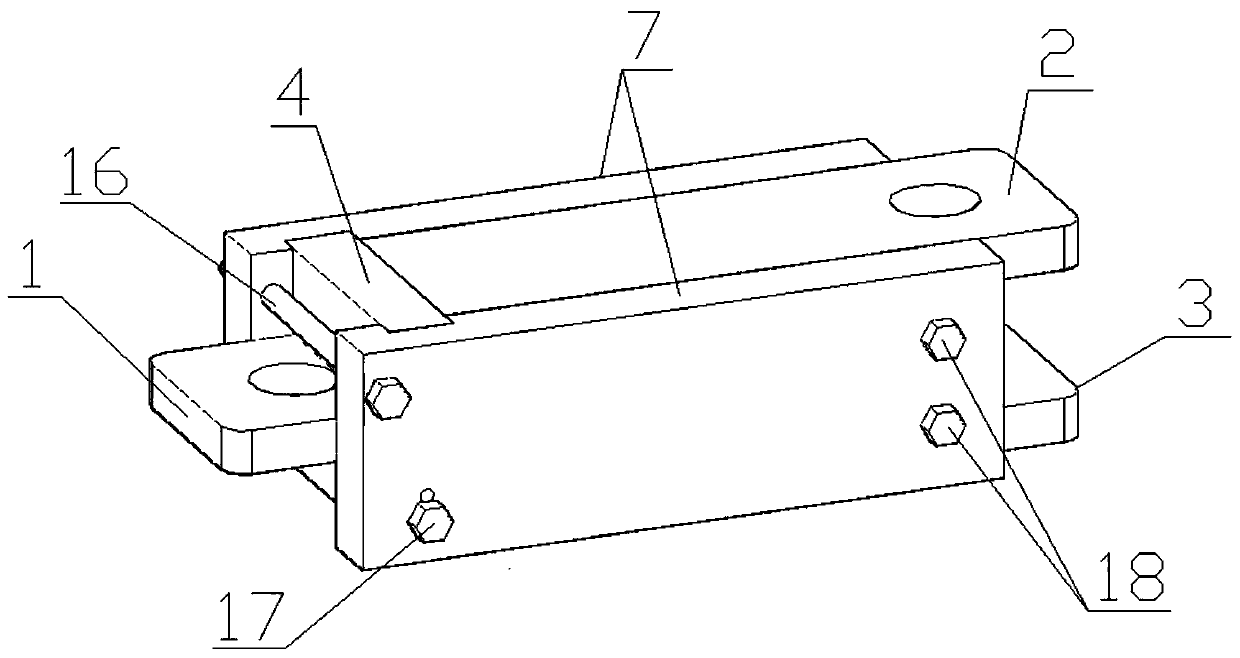 Viscoelastic damper plate vulcanizing mold