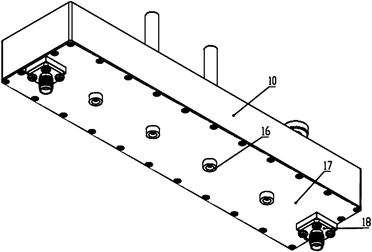 C-band electrically controlled cavity filter