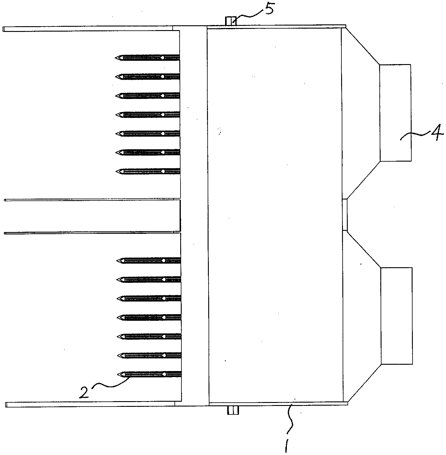 Cotton picking needle and mechanical cotton picking device provided with same