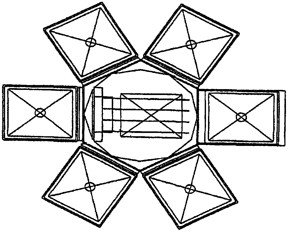 Vacuum pressure lacquer-dipping cluster device