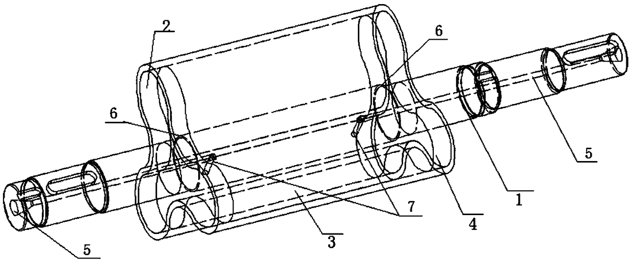 Novel structure of rotor and manufacturing technology thereof