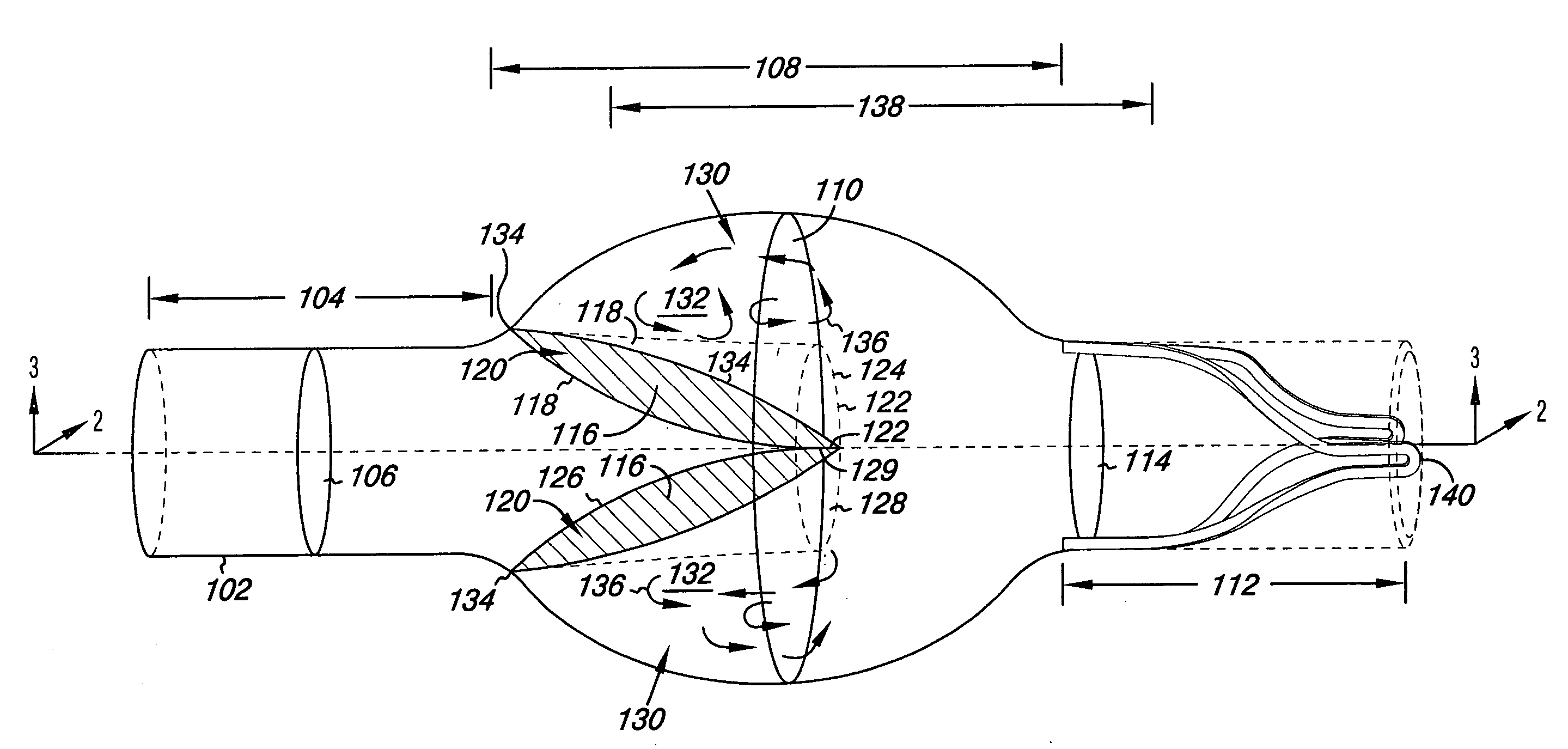 Venous valve with sinus