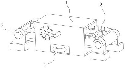 Labor protection glove demolding device