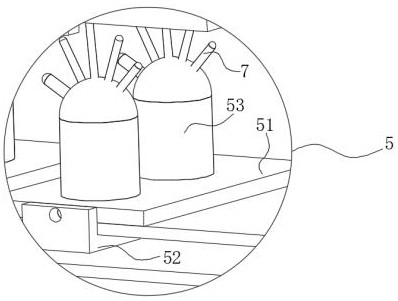 Labor protection glove demolding device