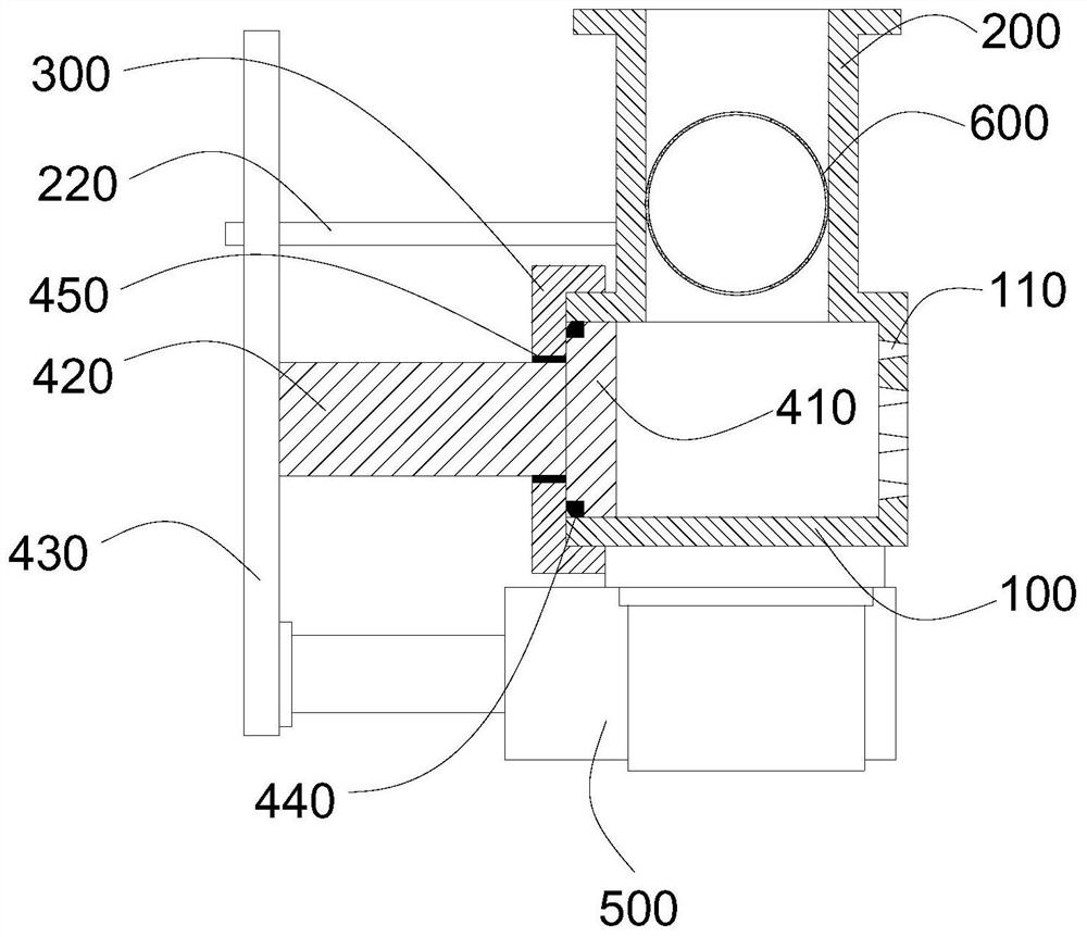 Granulation die head device for increasing extrusion pressure