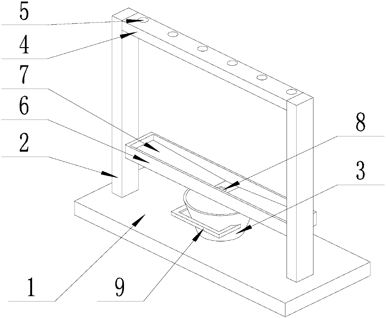 Method of collecting rainwater on umbrellas