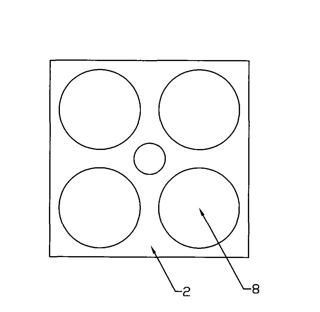 Cast-in-place hollow floor with hidden protecting fume exhaust ductwork