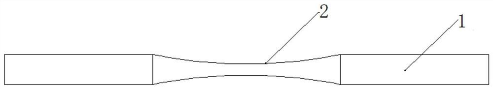 Optical fiber structure for temperature detection, manufacturing method and temperature detection system