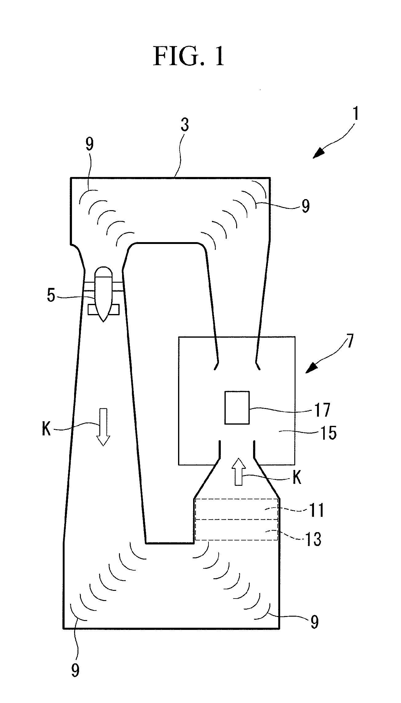 Test section for wind-tunnel testing apparatus and wind tunnel test apparatus employing the same