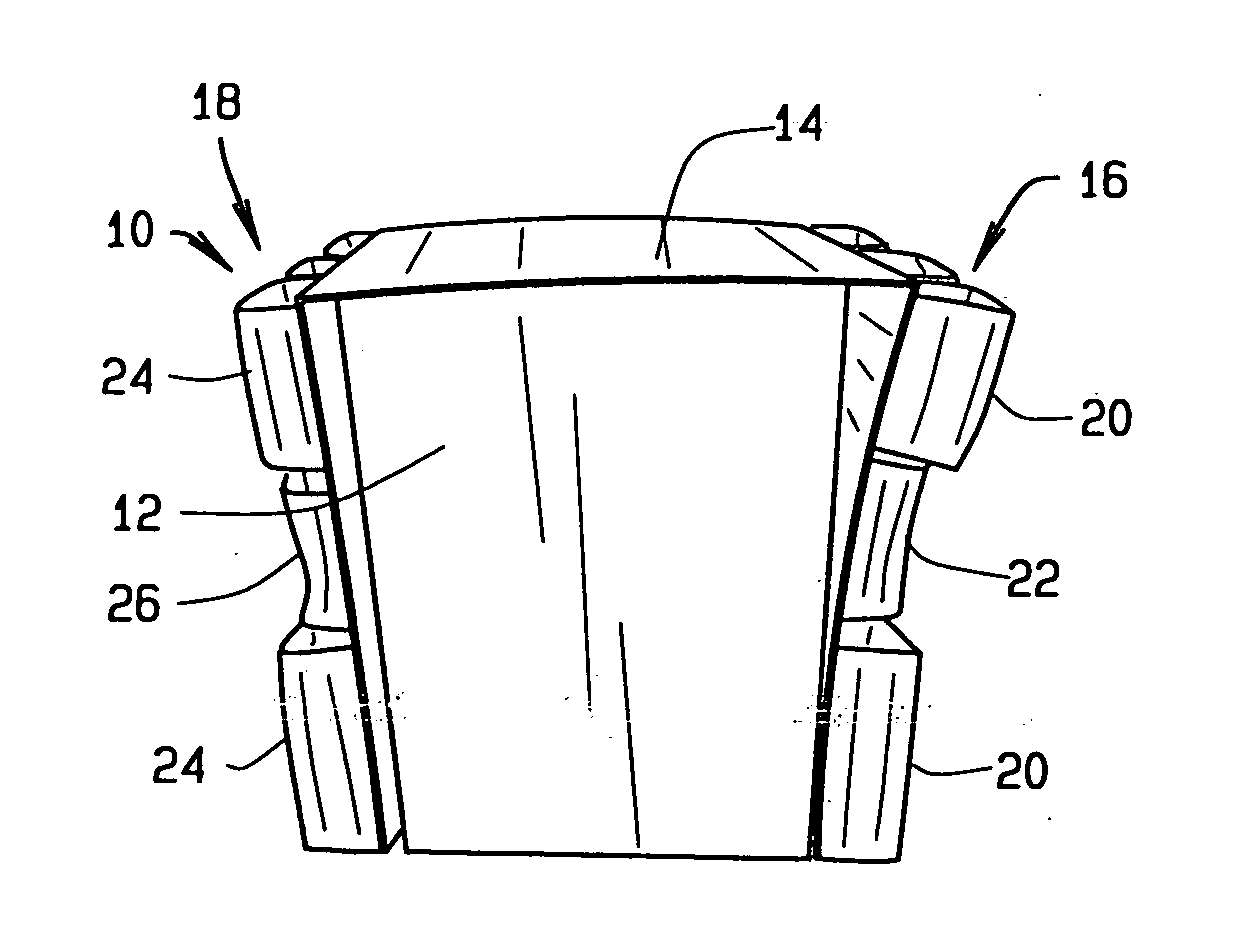 Supplementary organizer and storage device