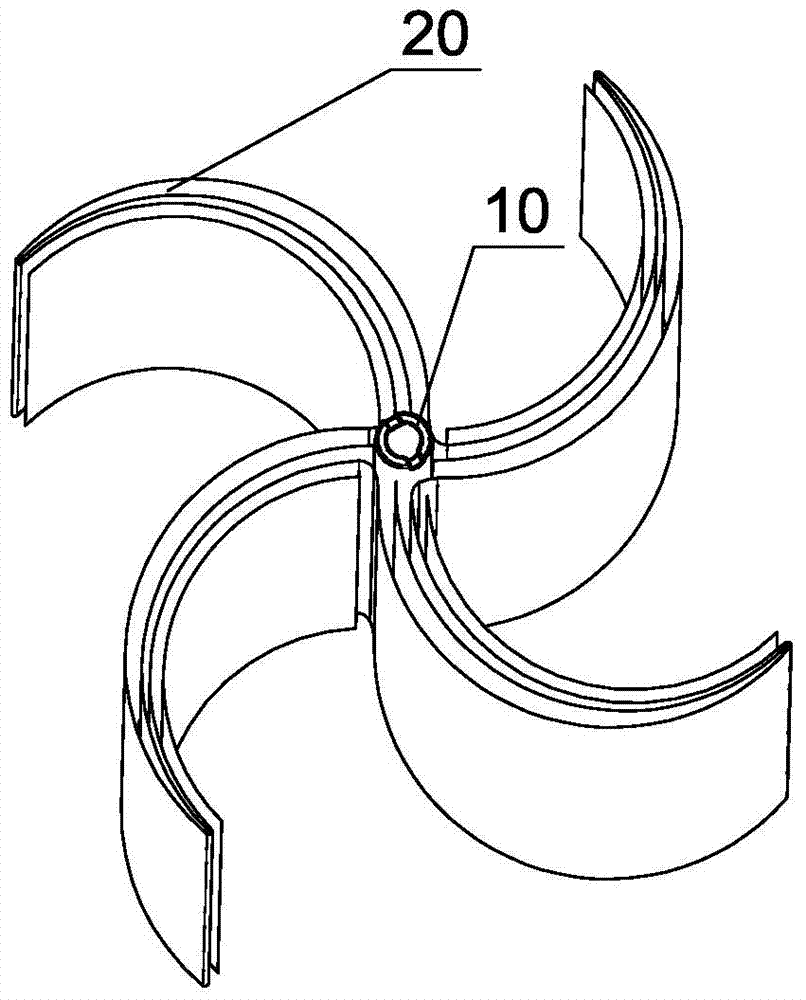 Outer spiral multi-page reverse osmosis membrane