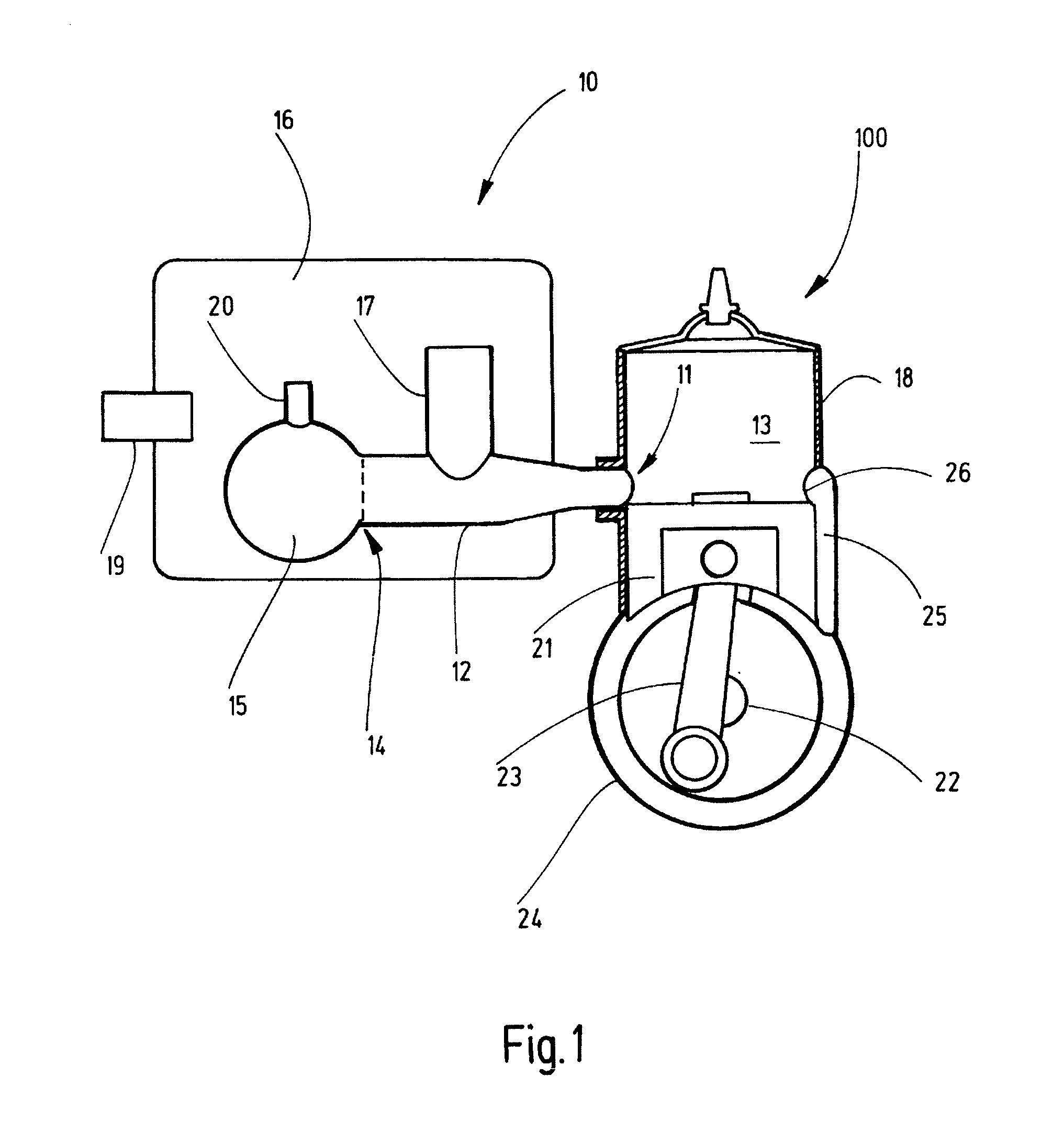 Two-stroke engine comprising a muffler