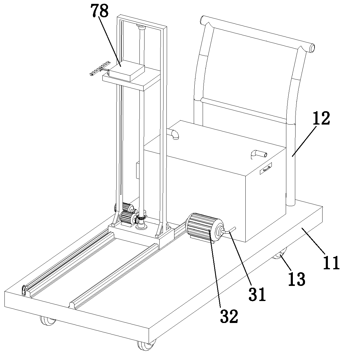 Sterilizing device for poultry breeding equipment and operation method of sterilizing device