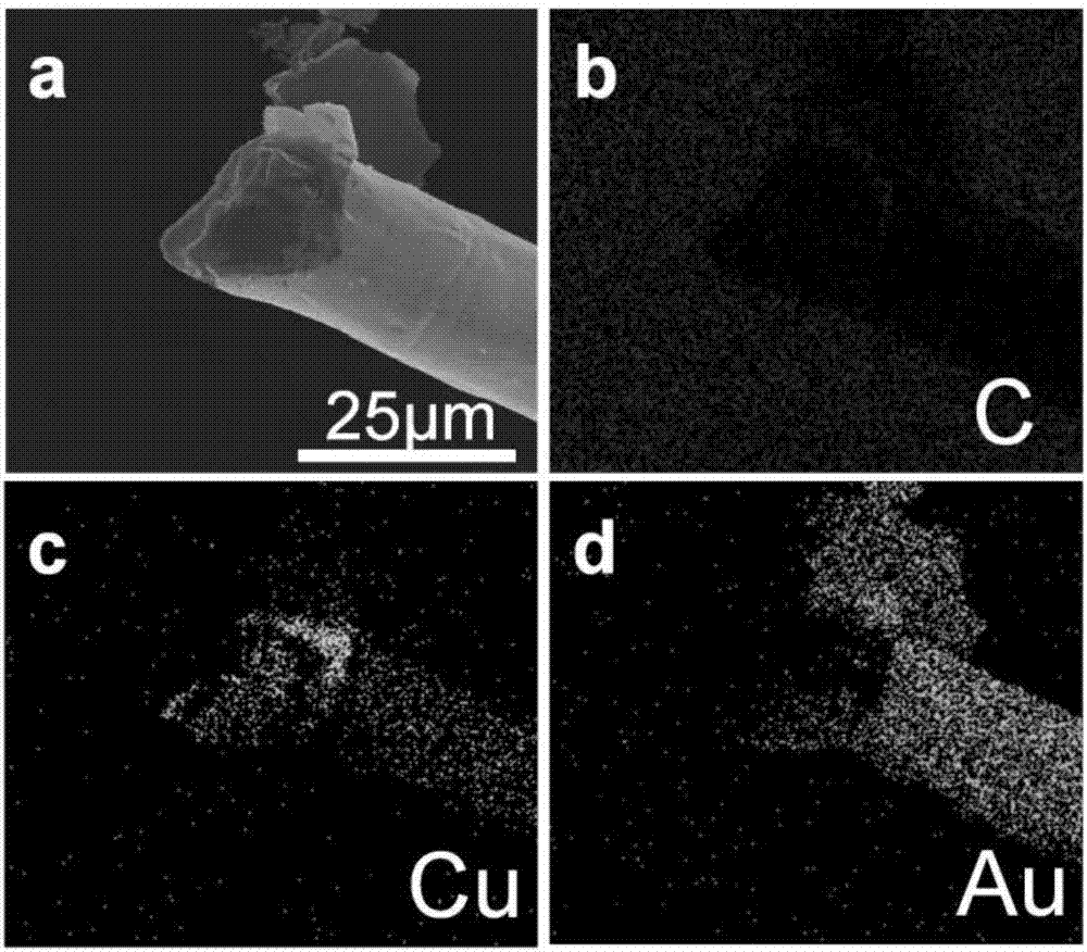 Preparation method of grapheme-nanometer precious metal composite pipe