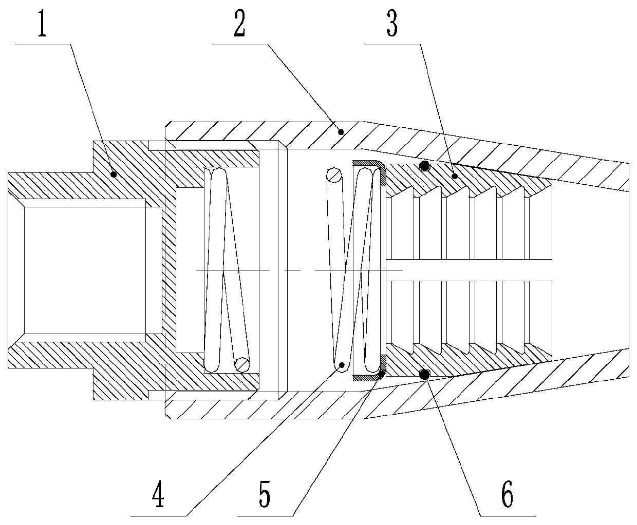 Screw-thread steel intelligent connector