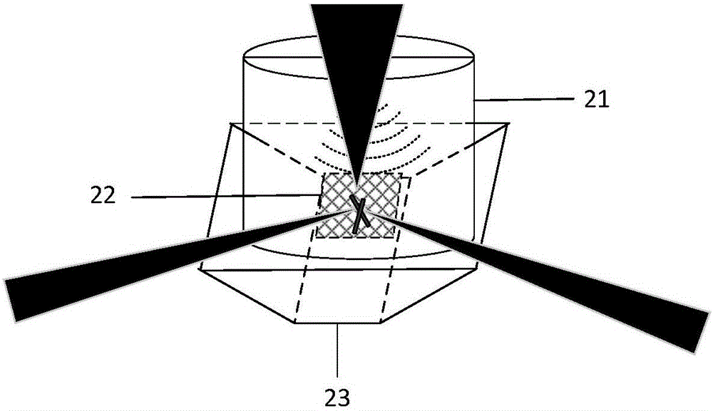 Photoacoustic imaging device based on graphene and imaging method of photoacoustic imaging device