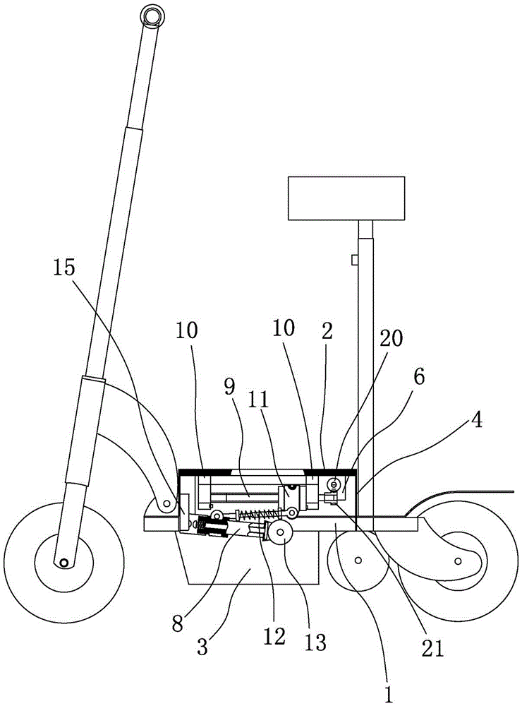 Electric vehicle with intelligent kickstands