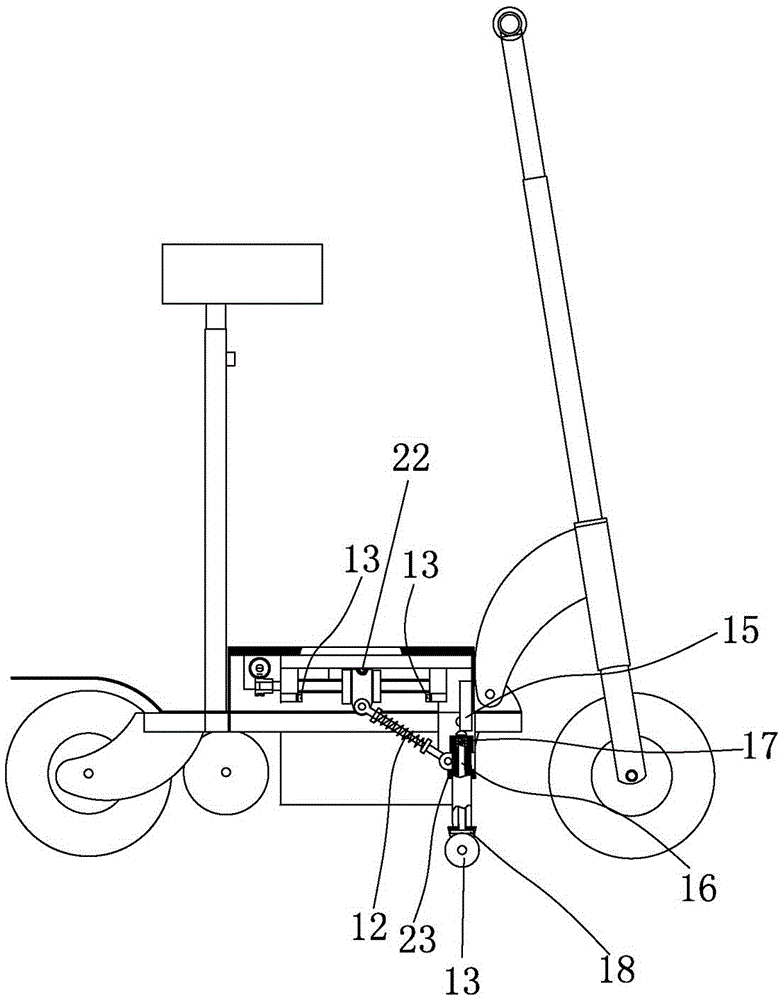 Electric vehicle with intelligent kickstands