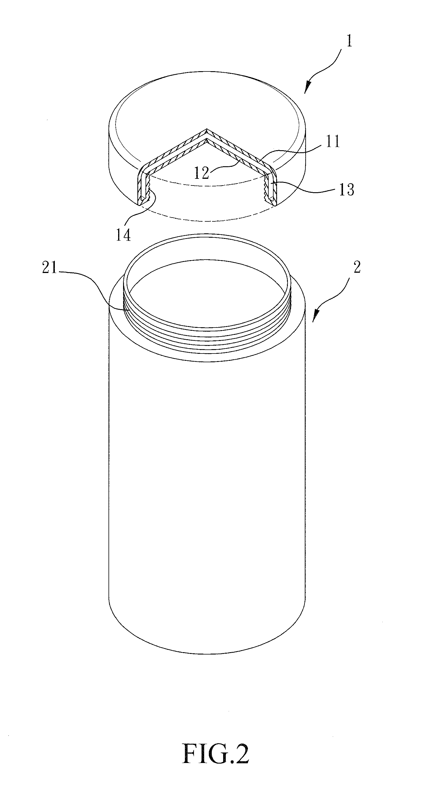 Vacuum insulation cup lid