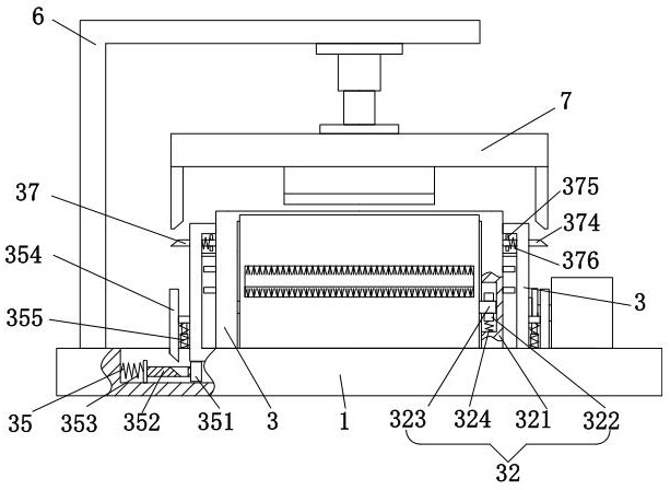 A sheet metal processing mold