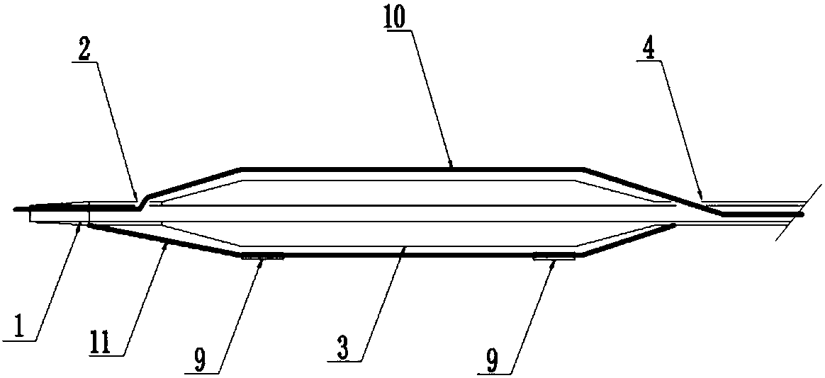 Multi-guide wire medicine balloon dilation catheter and using method thereof