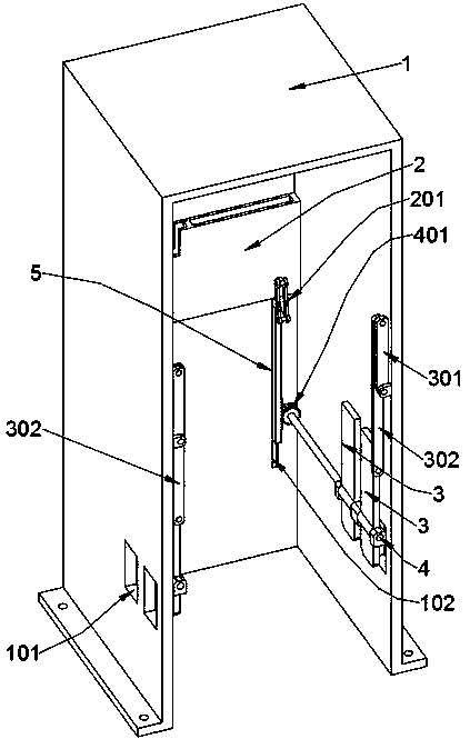 Library reading device capable of being automatically adjusted as required