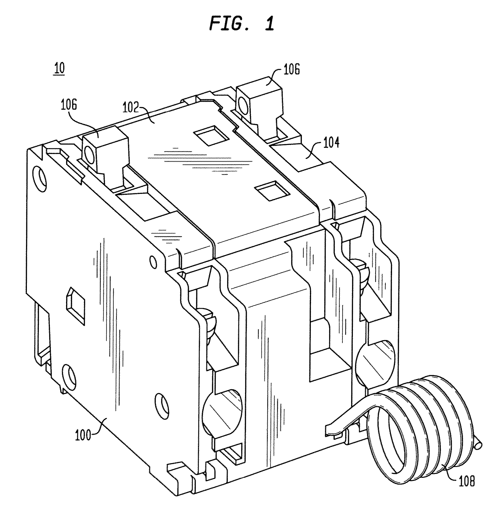 Multi-pole armature interlock for circuit breakers