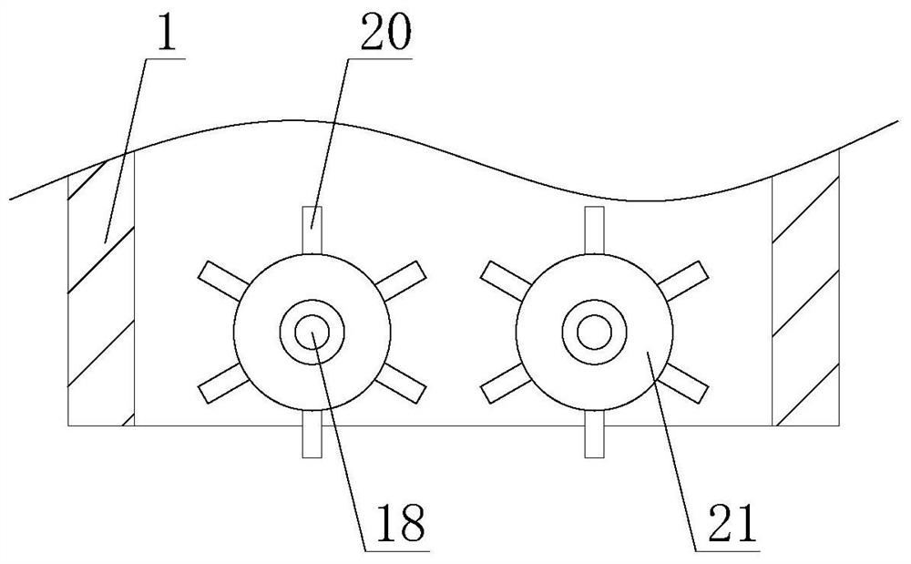 A kind of opener with dust removal function