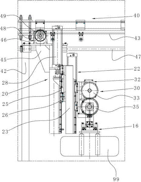 Automatic tire-supplying system