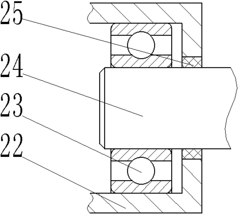 Automobile windshield repairing device with fixing device