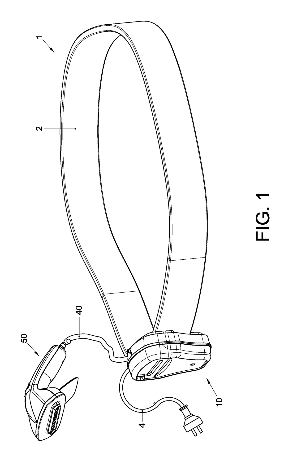 Garment steamer and method for the same