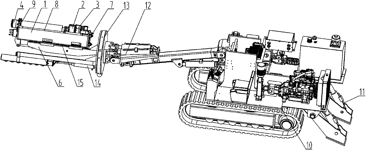 Drilling and fracturing integrated machine