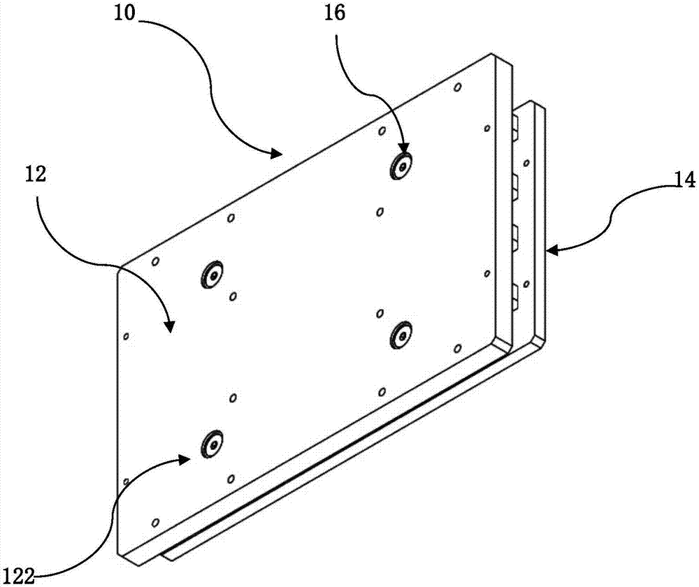 Test platform for drop hammer tester and drop hammer test method