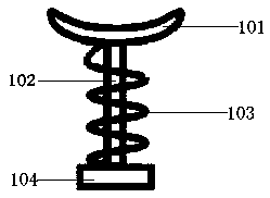 Parallel type lower water valve structure of humidifier and combined use mode thereof