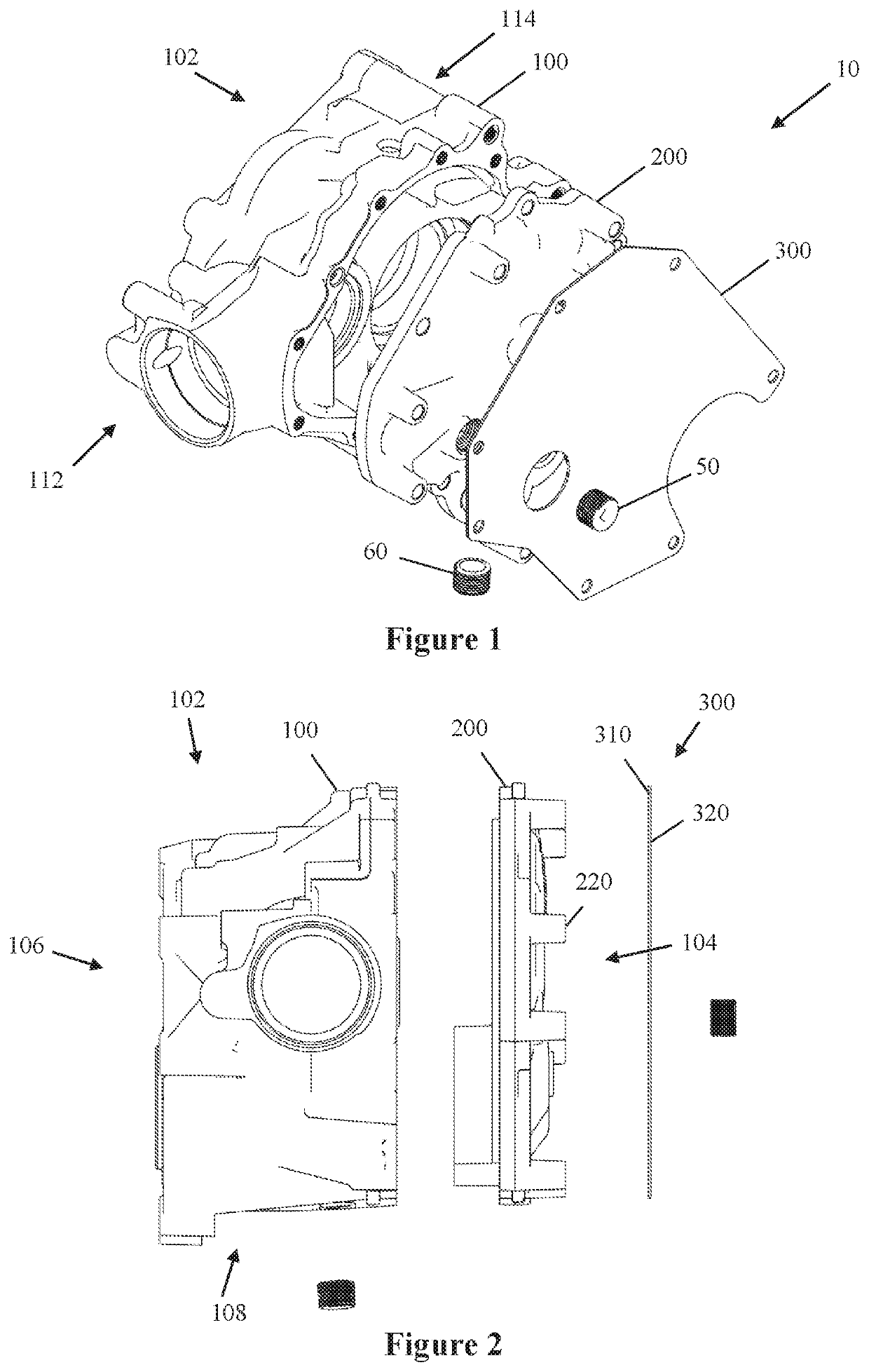 Thermal deflection apparatus