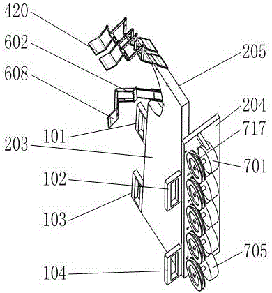 Finger rehabilitation device capable of being mounted on rehabilitation wheelchair