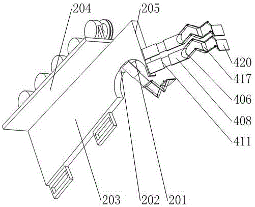 Finger rehabilitation device capable of being mounted on rehabilitation wheelchair