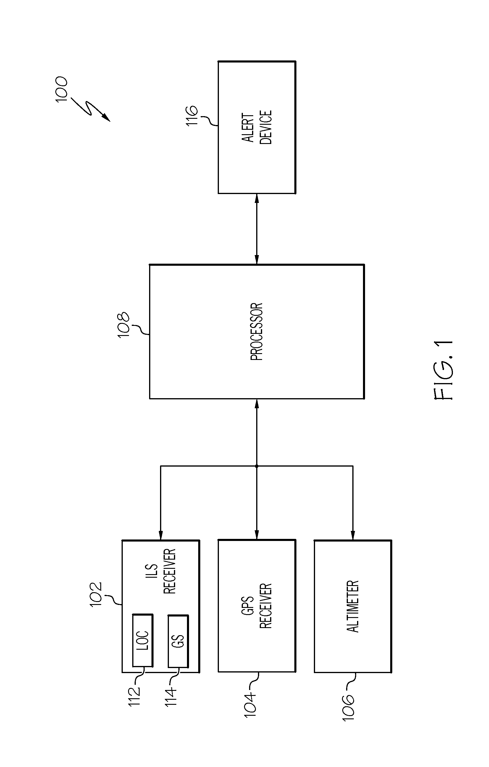 Independent instrument landing system monitor