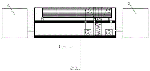 Solar LED street lamp device for lifting solar cell panel and use method of device